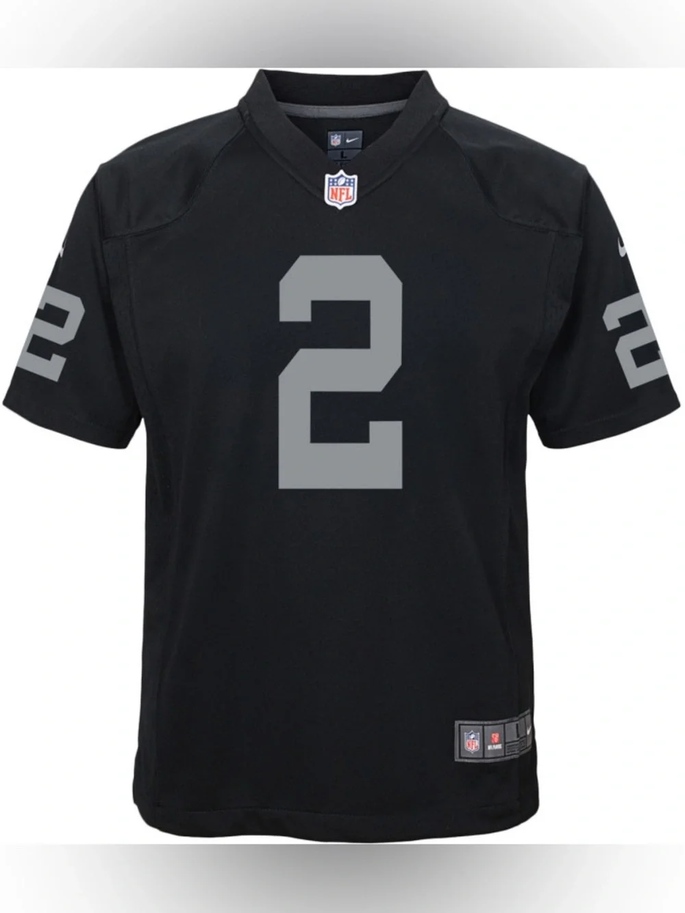 NWT NIKE YOUTH LAS VEGAS RAIDERS ASHTON JEANTY GAME JERSEY SIZE LARGE 14-16